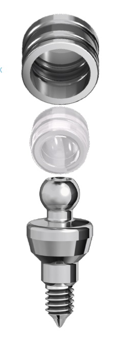 Аттачмент шаровидный a+b+c / Abutment Attachment Ball a+b+c P5-3.75,5 set купить