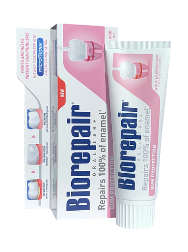 Зубная паста Biorepair Gum Protection / Биорепейр  для защиты десен 75мл