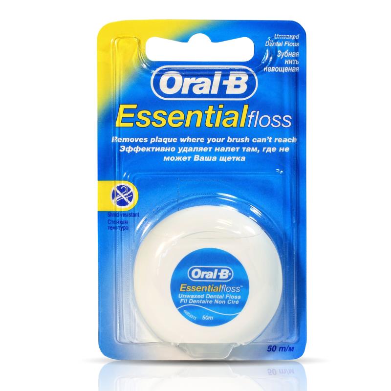 Зубная нить ORAL-B Essential невощенная