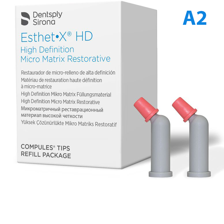 Эстет-Икс / Esthet-X HD композит в компьюлах, оттенок A2, 20 шт. объемом по 0,25 гр.
